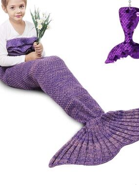 Mermaid Tail Blanket 🧜♀️